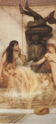 Alma-Tadema, Sir Lawrence Strigils and Sponges (mk24) Sweden oil painting art